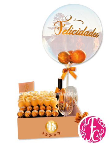 "kings crown" Regalo conmemorativo - Flores de Colombia