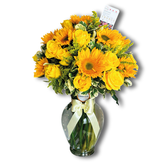 Cara del sol - Flores de Colombia