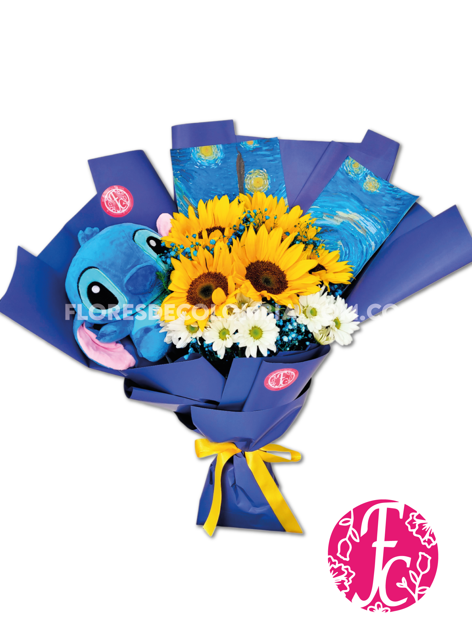 Girasoles Vangogh - Flores de Colombia
