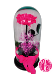 Rosa preservada Fucsia - Flores de Colombia