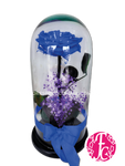 Rosa preservada Azul - Flores de Colombia