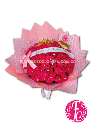 Pasión Carmesí - Flores de Colombia