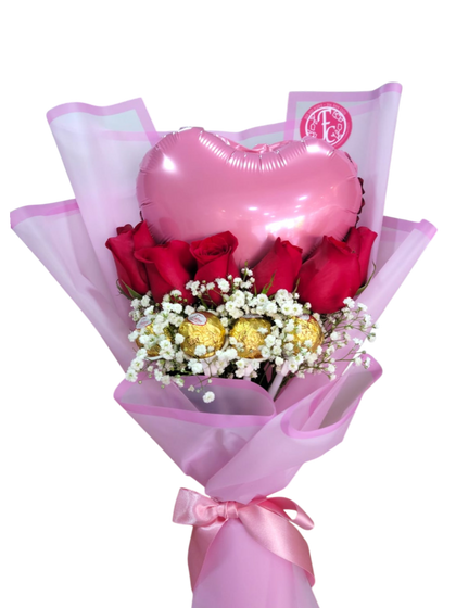 Corazon rebosante - Flores de Colombia