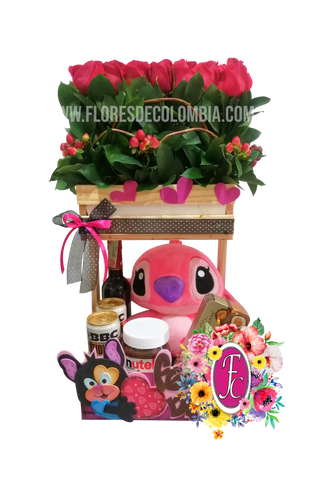 "felicidad de 2 pisos" Desayuno floral │ Flores de Colombia